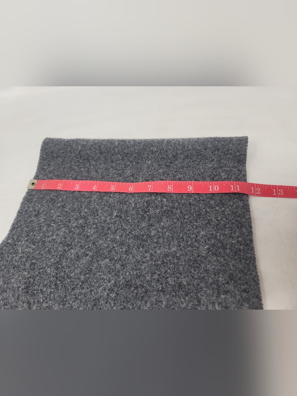 VTG Polo Ralph Lauren Unisex 100% Scotland Wool Charcoal Grey Scarf 90s Preppy - Picture 12 of 13